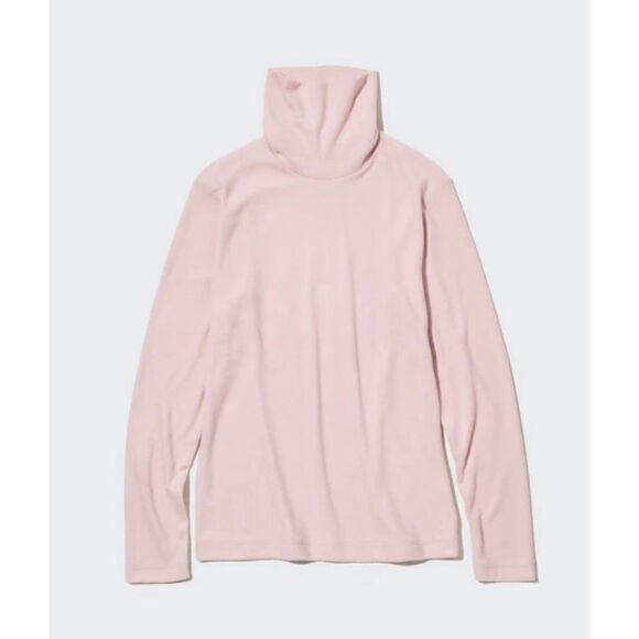 Uniqlo Pink Turtleneck Sweater - Picture 2 of 10